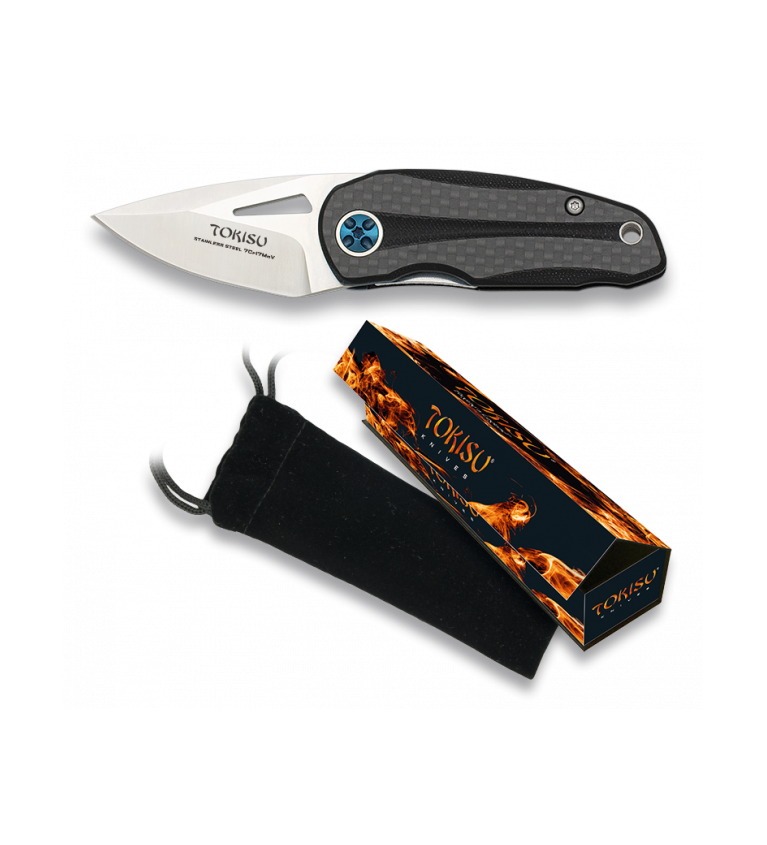 navaja Tokisu F. Carbono Rodamientos CNC