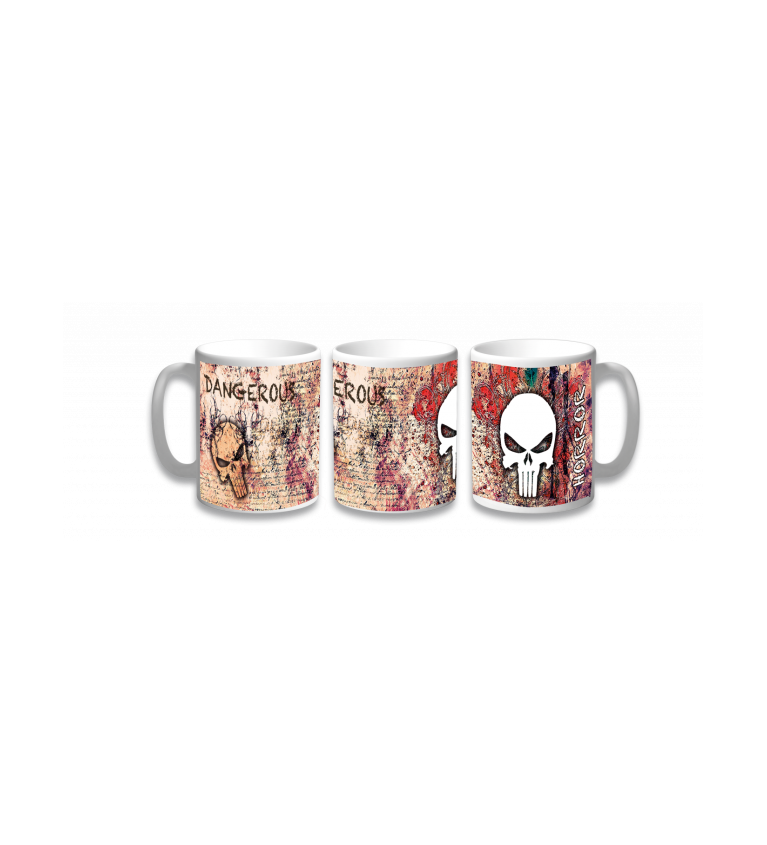 Taza Ceramica Horror