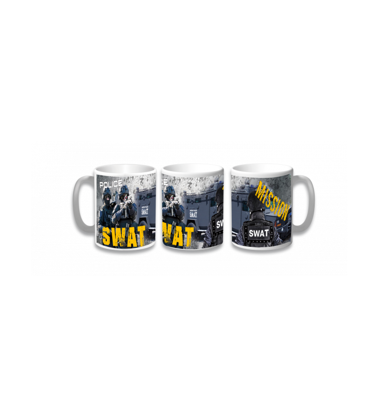 Taza Ceramica SWAT