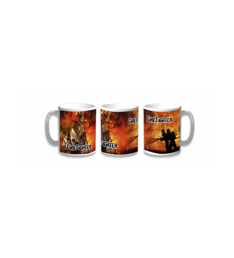 Taza Ceramica Fire Fighter