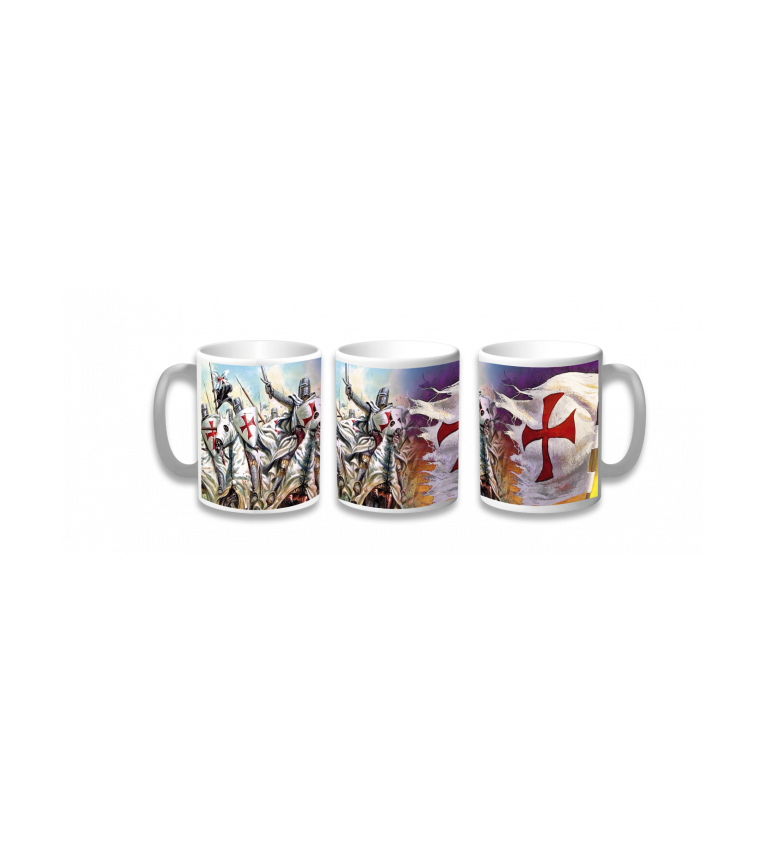 Taza Ceramica Templarios