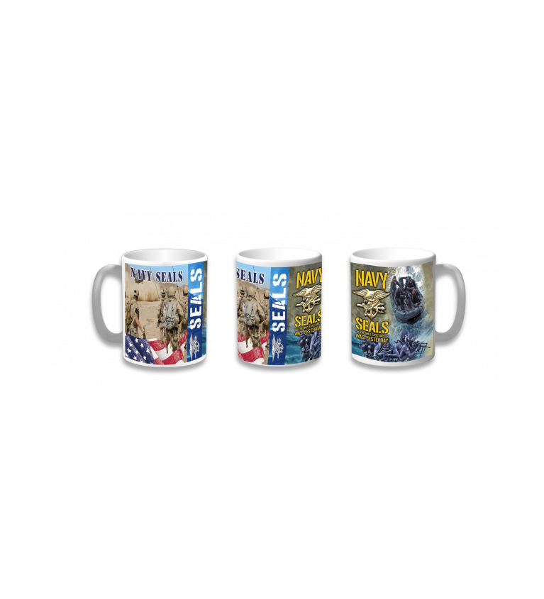 taza ceramica Navy Seals.