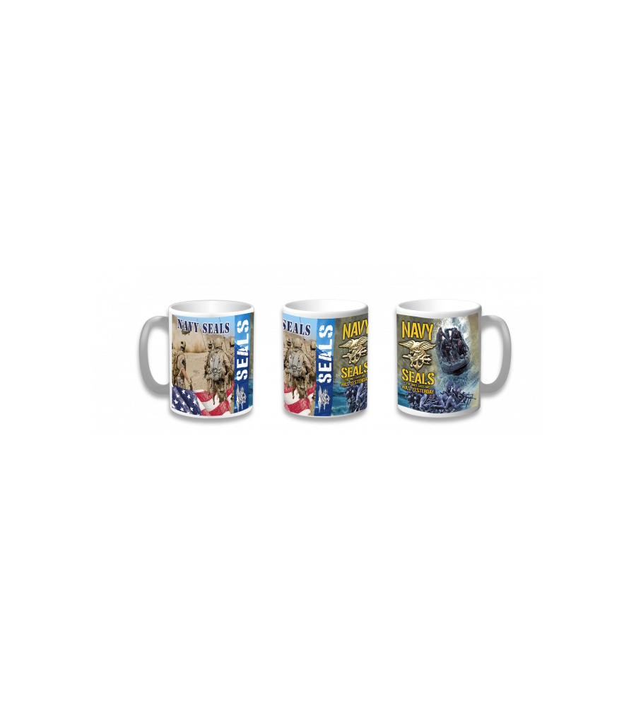 taza ceramica Navy Seals.