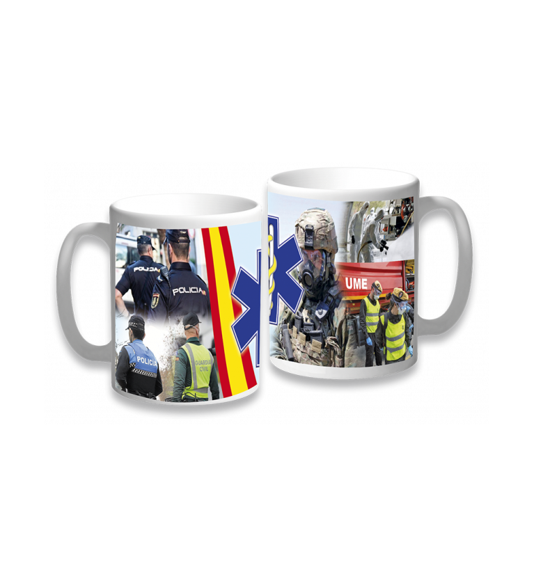 taza ceramica Estrella de la Vida