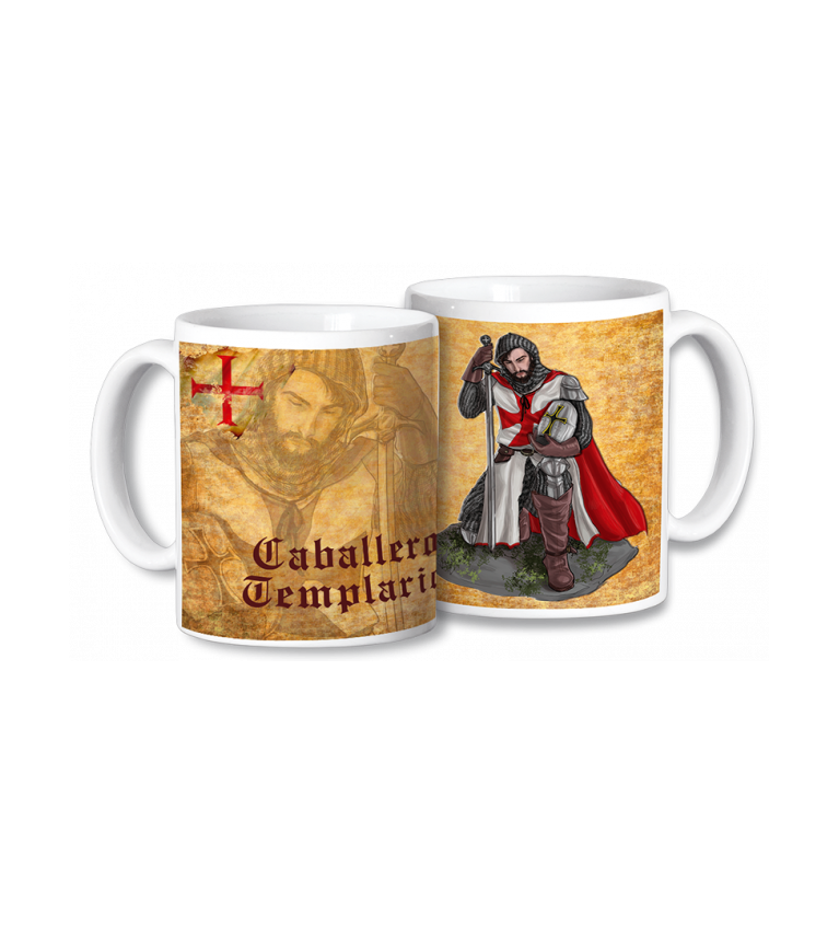 Taza ceramica CABALLEROS TEMPLARIOS