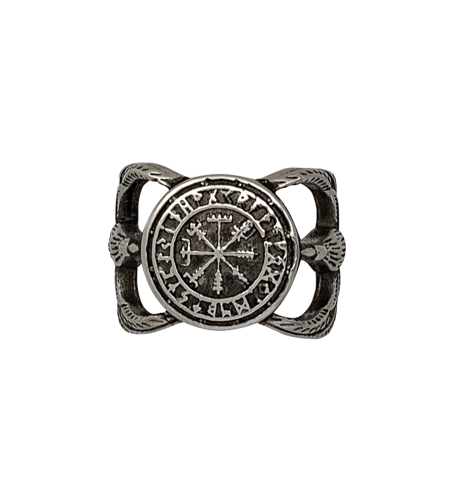 Anillo Sello Vikingo   Talla:23 ø