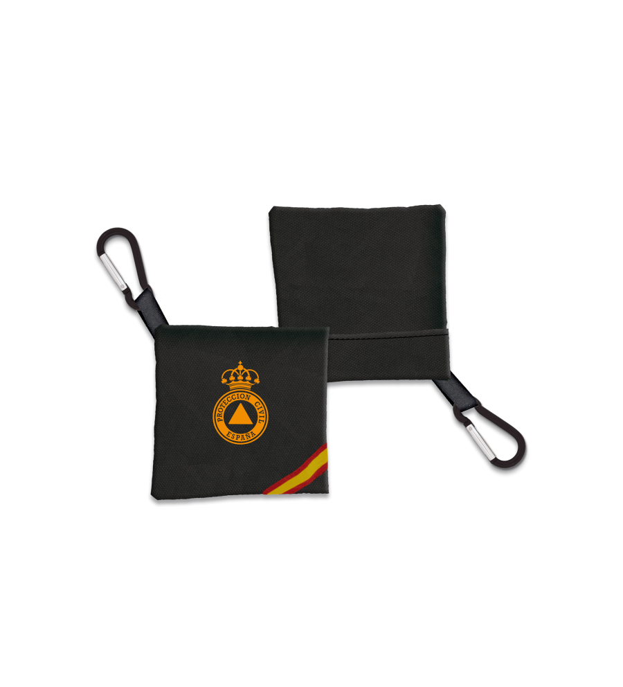 Portamascarilla Proteccion Civil Negro B