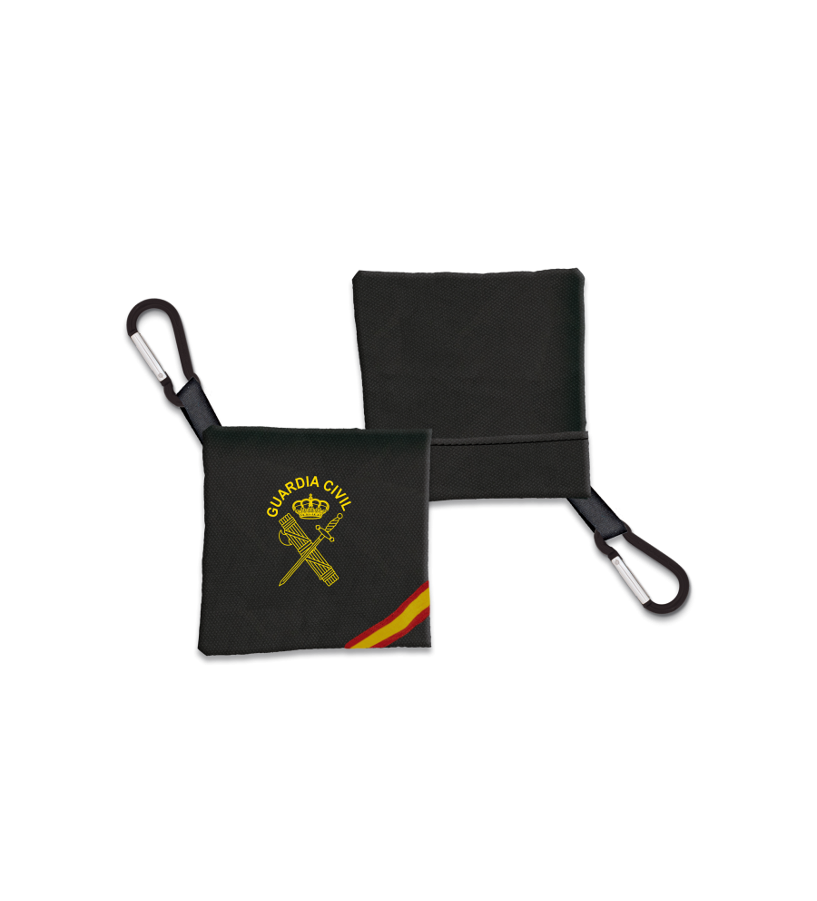 Portamascarilla Guardia Civil Negro Band