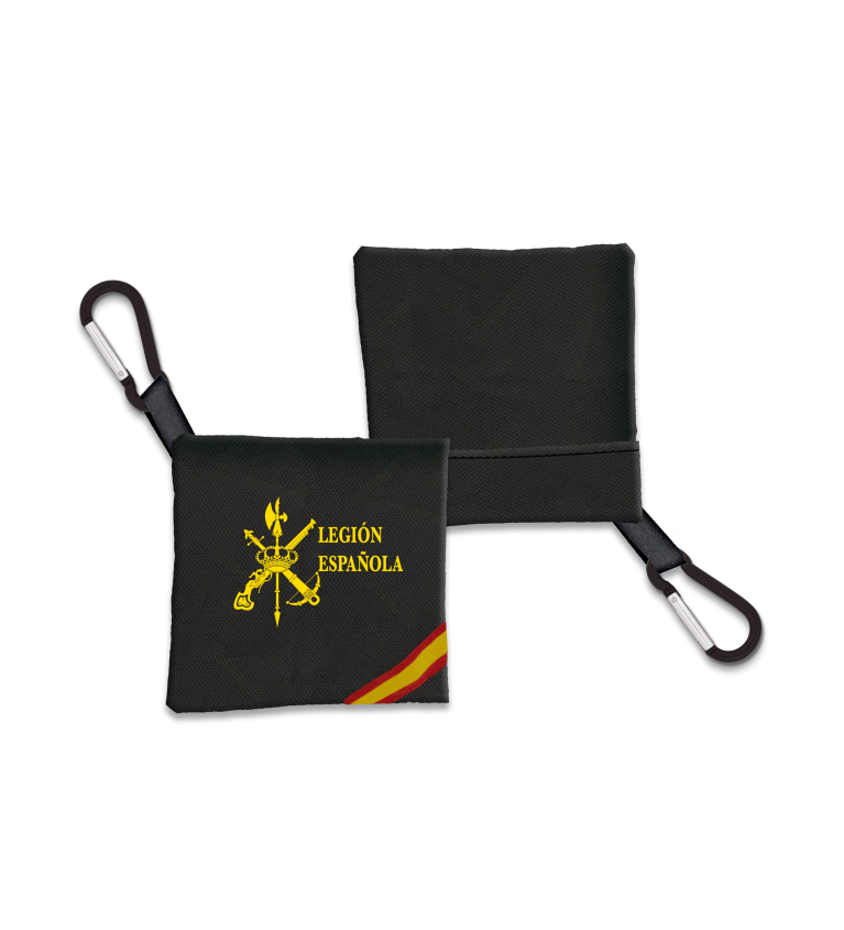 Portamascarilla Legion Españolal Negro B