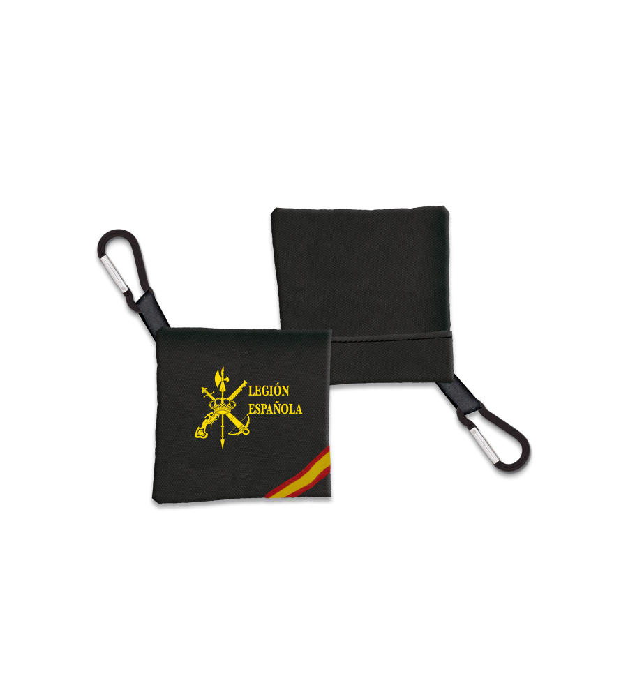Portamascarilla Legion Españolal Negro B