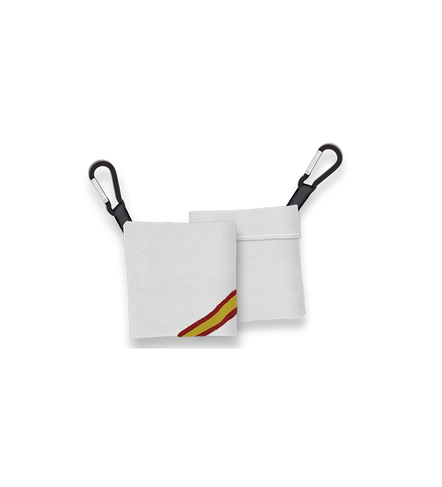 Portamascarilla Blanco TNT con bandera