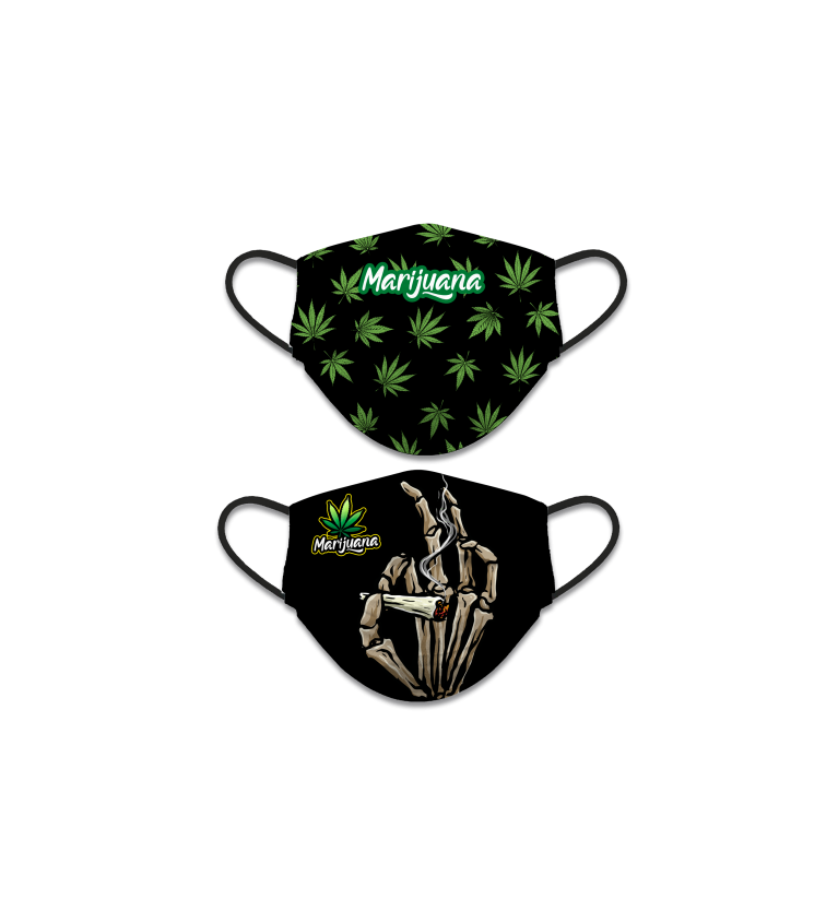 CubreMascarilla reversible Maryuana
