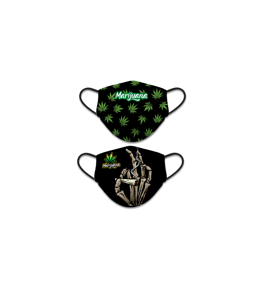 CubreMascarilla reversible Maryuana
