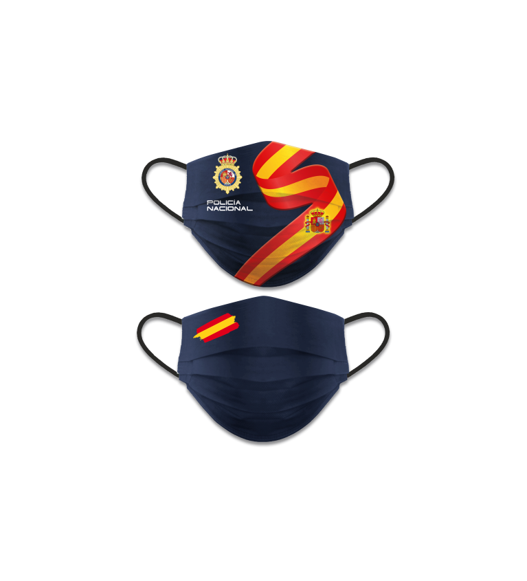 CubreMascarilla reversible Pol. Nacional