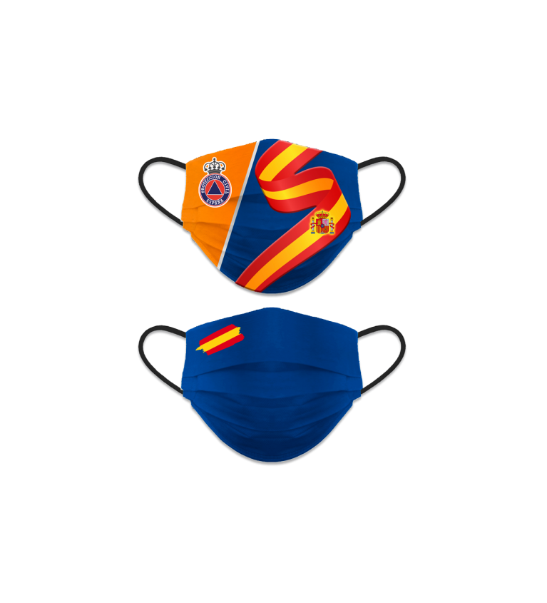 Cubre -mascarilla reversible PROT. CIVIL