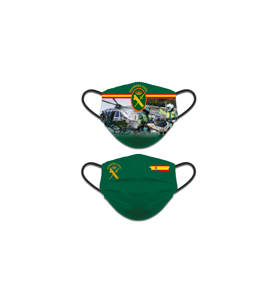 CubreMascarilla reversible G.C. Tráfico