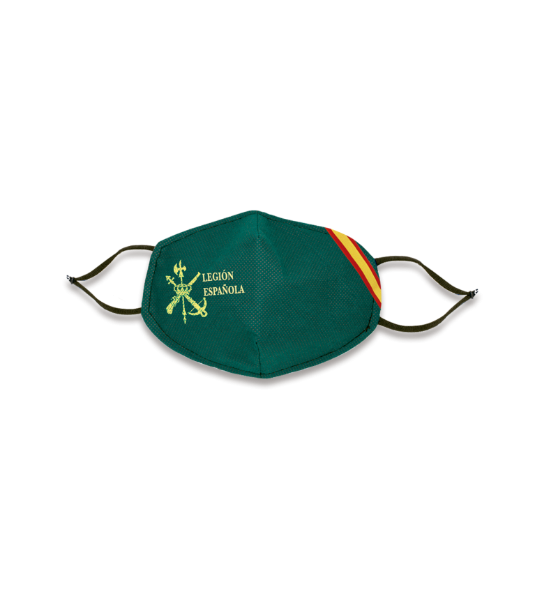 CubreMascarilla TNT Legión Verde.