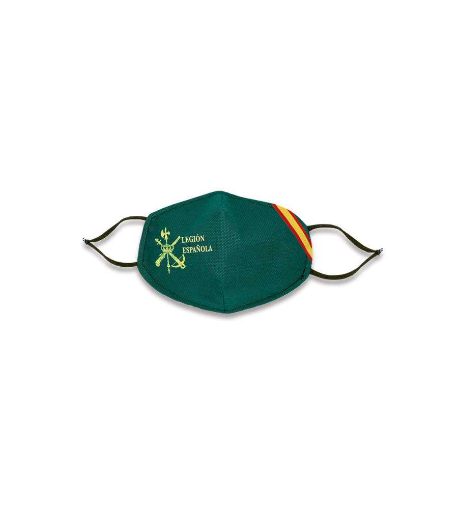 CubreMascarilla TNT Legión Verde.