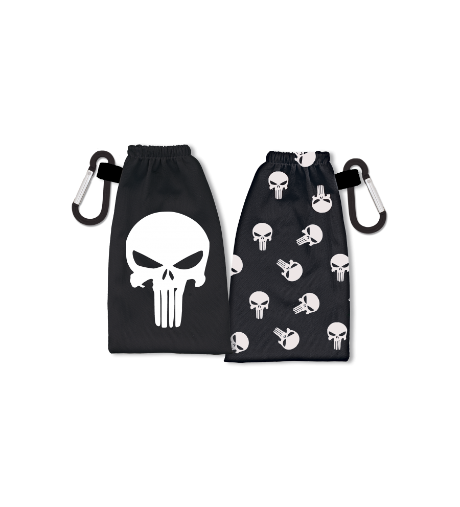 Portamascarillas reversible Calavera