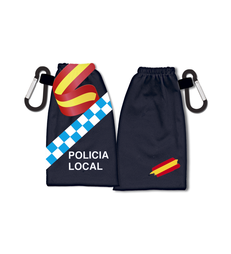 Portamascarilla reversible Policia Local