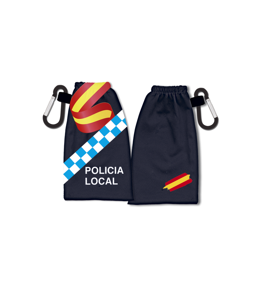 Portamascarilla reversible Policia Local