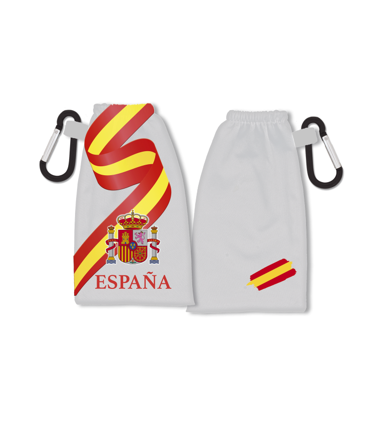 Portamascarilla reversible España blanca