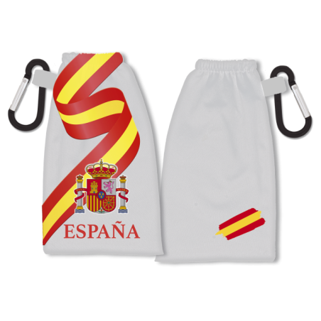 Portamascarilla reversible España blanca