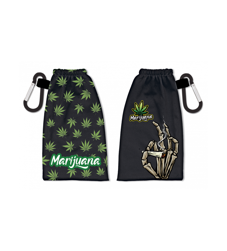 Portamascarillas reversible Marijuana