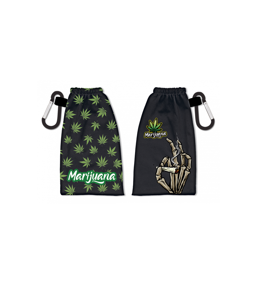 Portamascarillas reversible Marijuana
