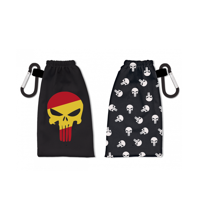 Portamascarillas reversible Calavera Esp