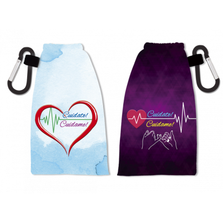 Portamascarilla Reversible Cuidate