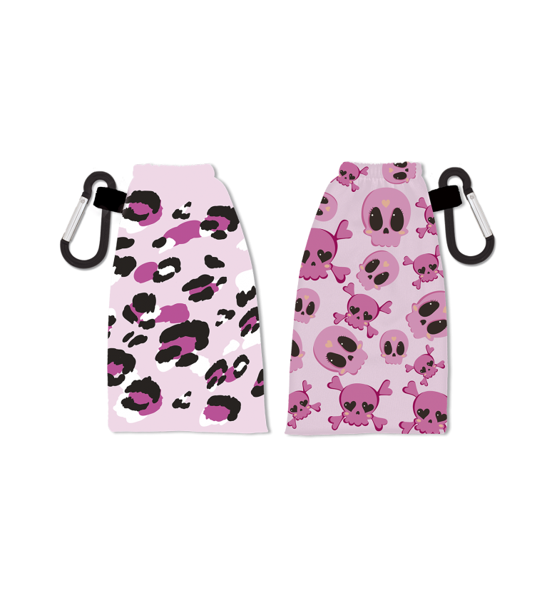 Portamascarilla Reversible Calaveras