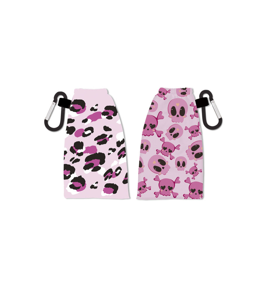Portamascarilla Reversible Calaveras