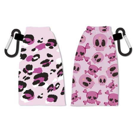 Portamascarilla Reversible Calaveras