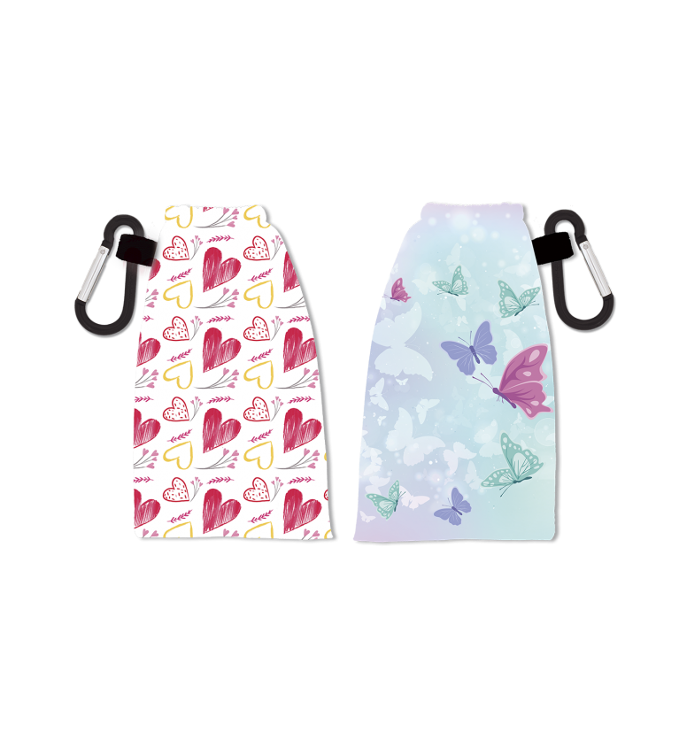 Portamascarilla Reversible Corazones