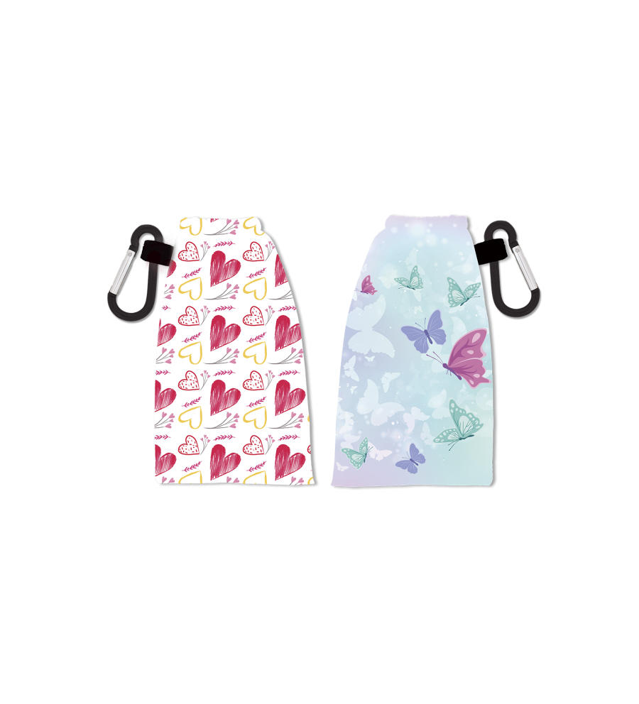 Portamascarilla Reversible Corazones