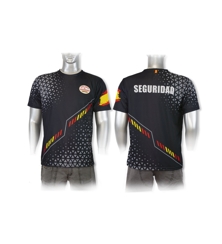 Camiseta Sublimación Barbaric Seguridad