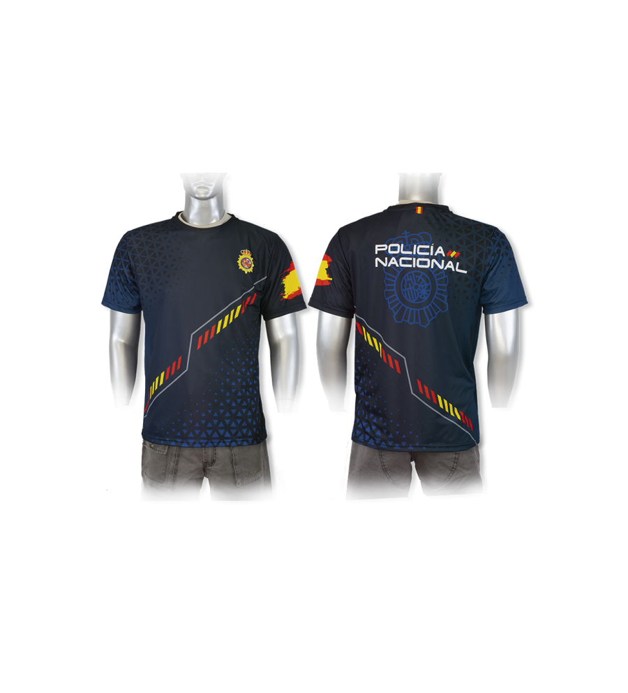 Camiseta Sublimación Barbaric Policia Na