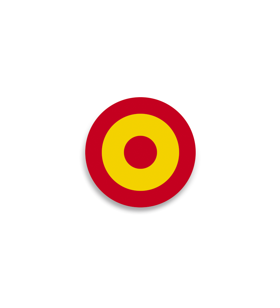 Pegatina Gota Cera Diana España Pequeña