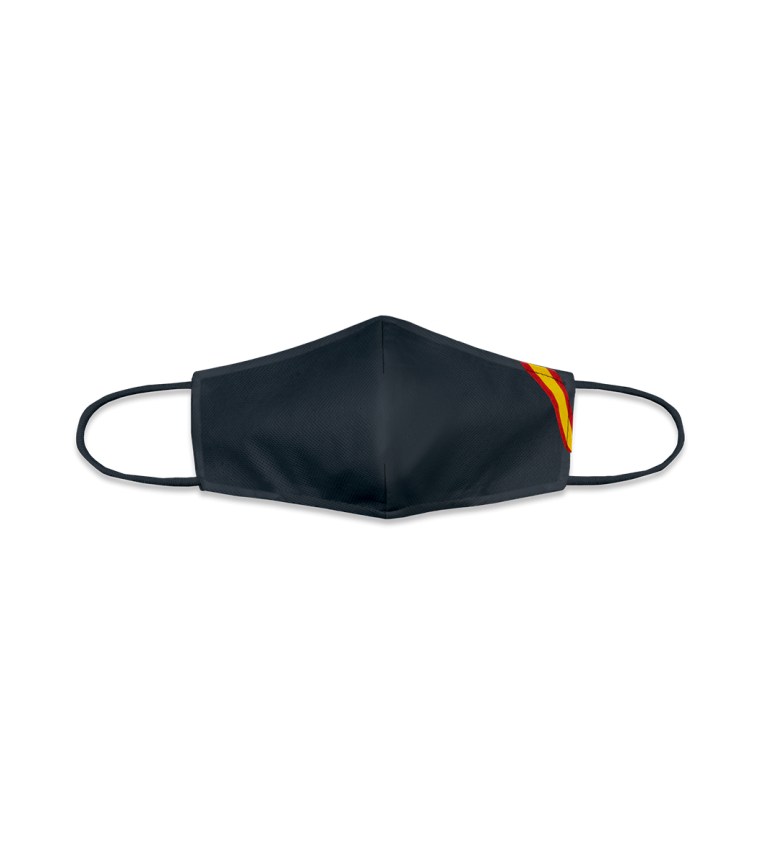Mascarilla Negra Bandera M