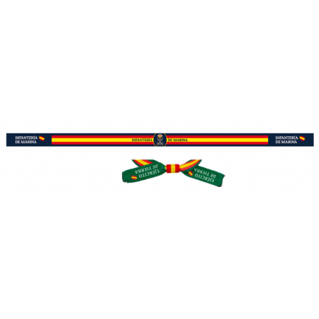 Pulsera Tela- INFANTERÍA  MARINA - 6 pzs