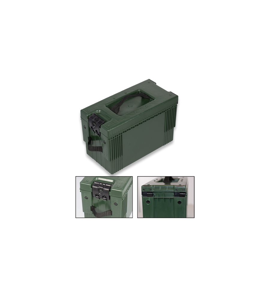 Maletin multiusos PPD Verde ABS