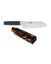 Cuchillo SANTOKU TOKISU  hoja Damasco, 1