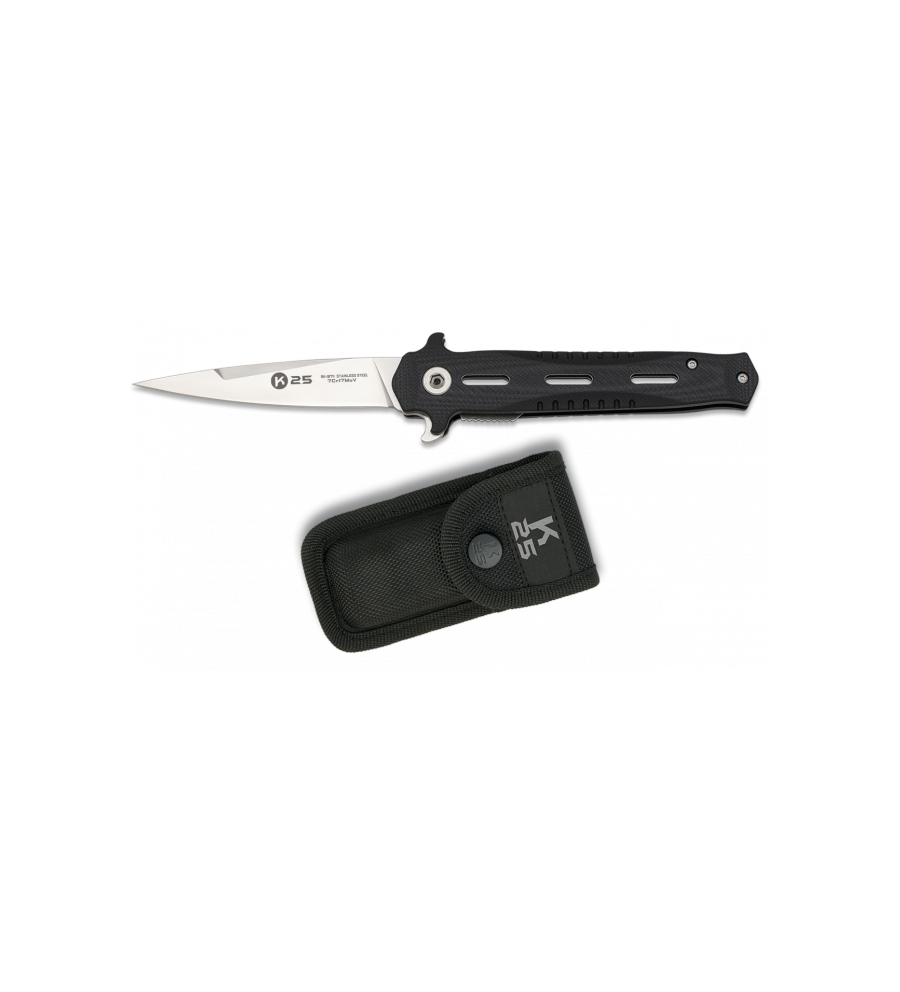 Navaja K25 G10 / CNC. Hoja 8.5 cm