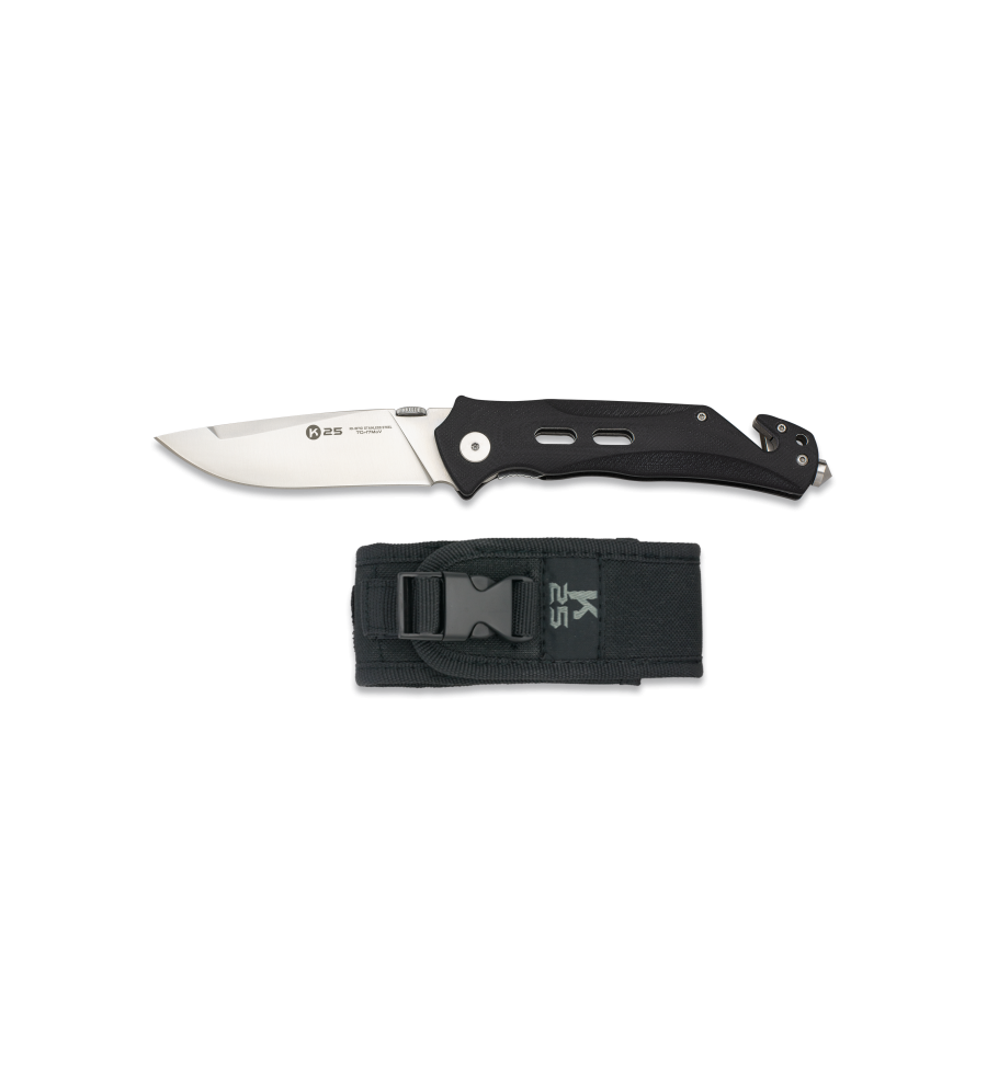 Navaja K25 G10 / CNC. Tungsteno. hoja 9