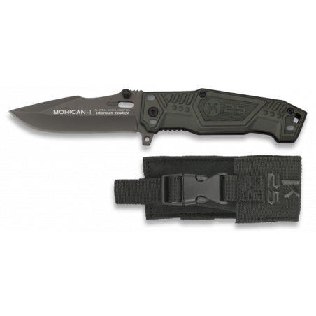 navaja K25. MOHICAN. titanium coated.7.8