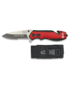navaja  seguridad K25 roja / negra. 8.4
