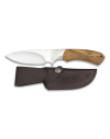 Cuchillo Caza Mango olivo. Total: 23cm