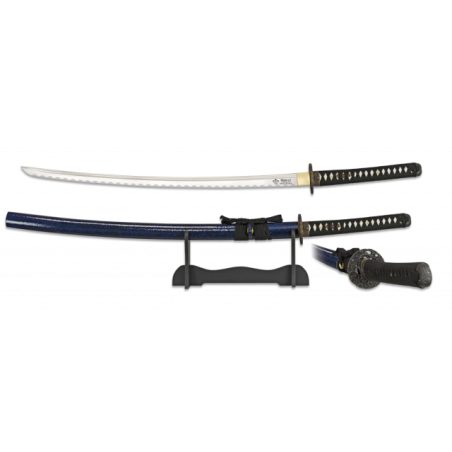 Katana A. carbono . H:72.5 cm  estampada