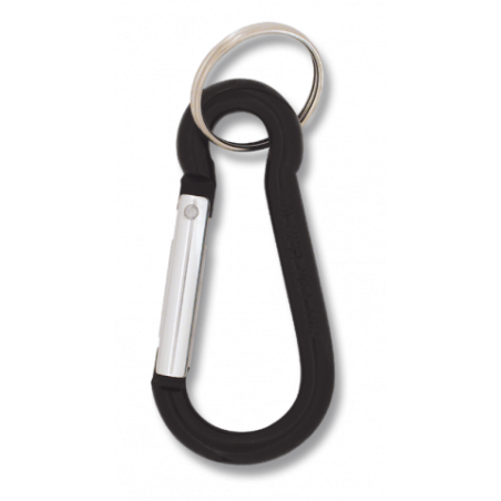 Mosqueton 7 cm. NEGRO. Blister: 12 u.